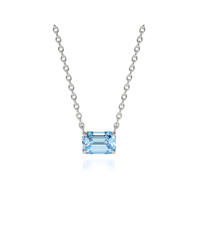 SLAETS Jewellery Mini Necklace Aquamarine (horloges)